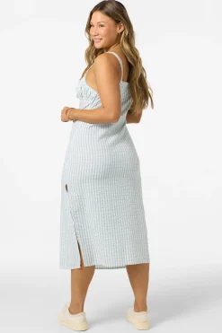 Wiley Plaid Dress Midi Dress - Winter White | O'Neill