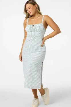 Wiley Plaid Dress Midi Dress - Winter White | O'Neill