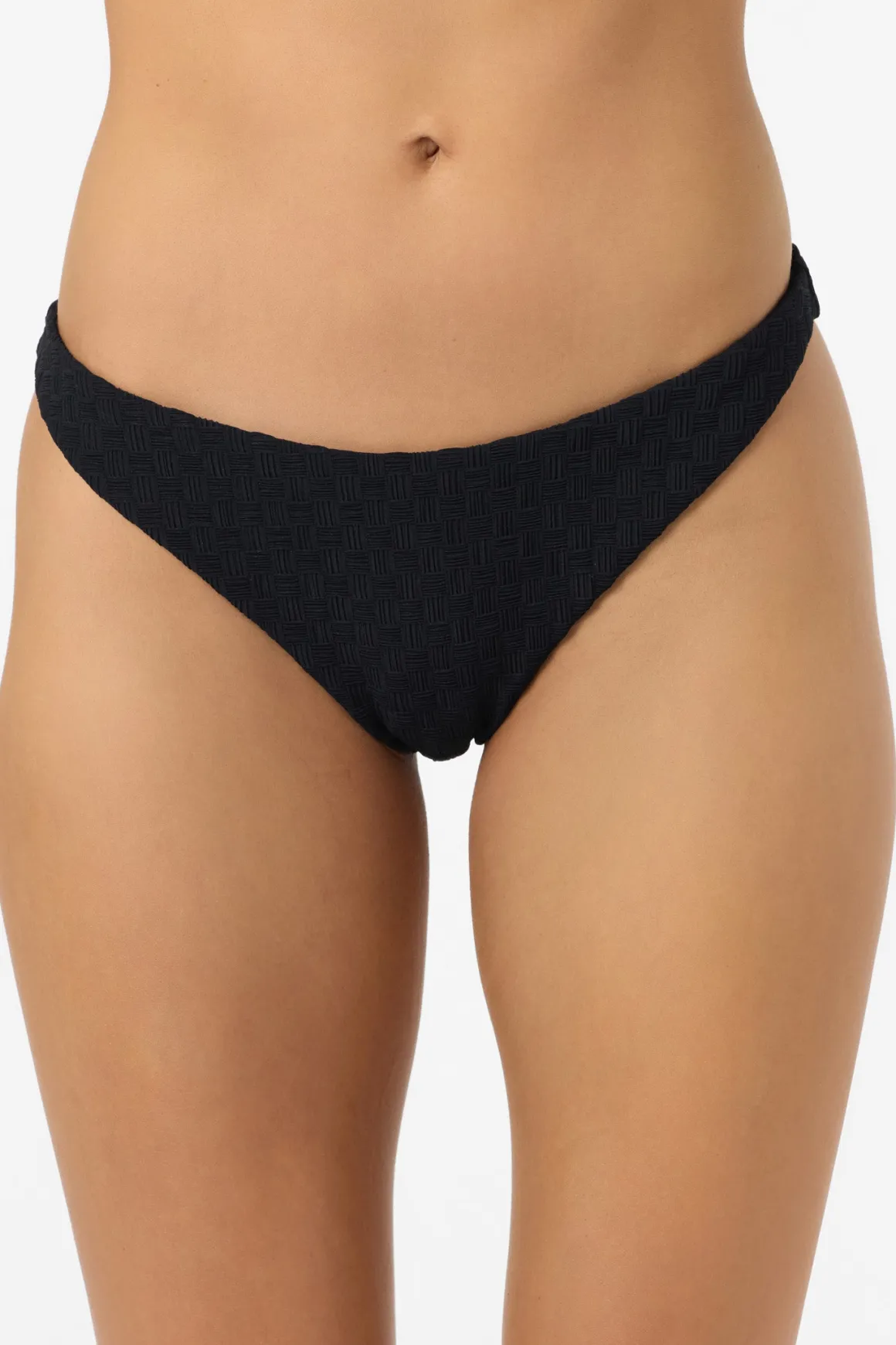 Willow Weave Flamenco Cheeky Bottoms - Black | O'Neill