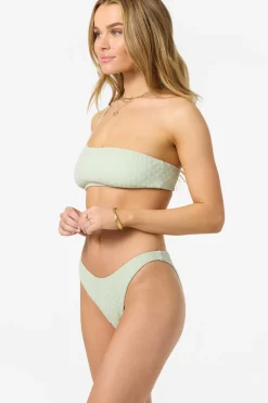 Willow Weave Seal Beach One Shoulder Bandeau Top