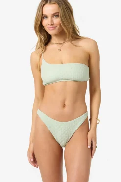 Willow Weave Seal Beach One Shoulder Bandeau Top
