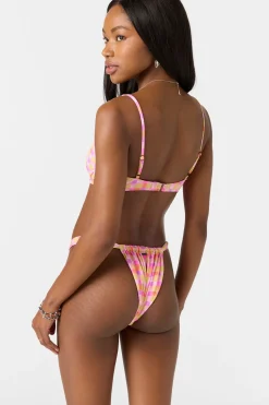 Windsor Plaid Honopu Bra Top - Sachet Pink | O'Neill