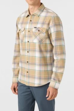 Winslow Plaid Flannel Standard Fit Long Sleeve Shirt - Twill | O'Neill