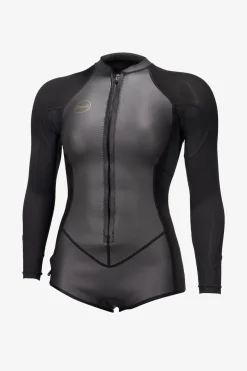 Women's Bahia 2/1mm Front Zip L/S Surf Suit
