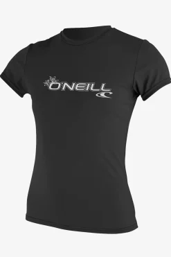 Women's Basic 50+ Sun Shirt - Black | O'Neill