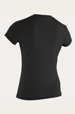Women's Basic 50+ Sun Shirt - Black | O'Neill