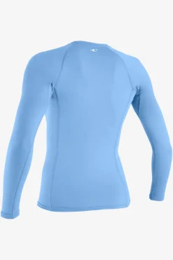 Women's Basic Skins-2 Long Sleeve Rash Guard - Azurine | O'Neill