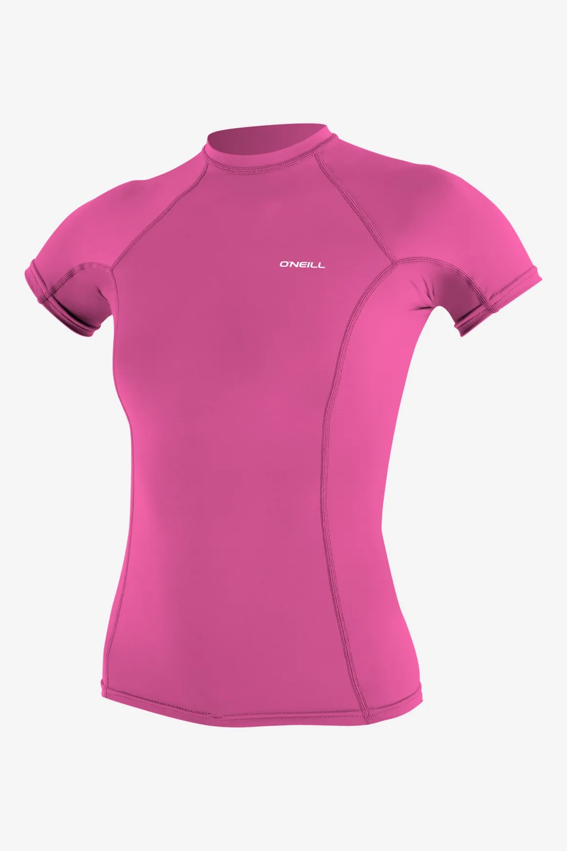 Women's Basic Skins-2 Rash Guard - Fox Pink | O'Neill