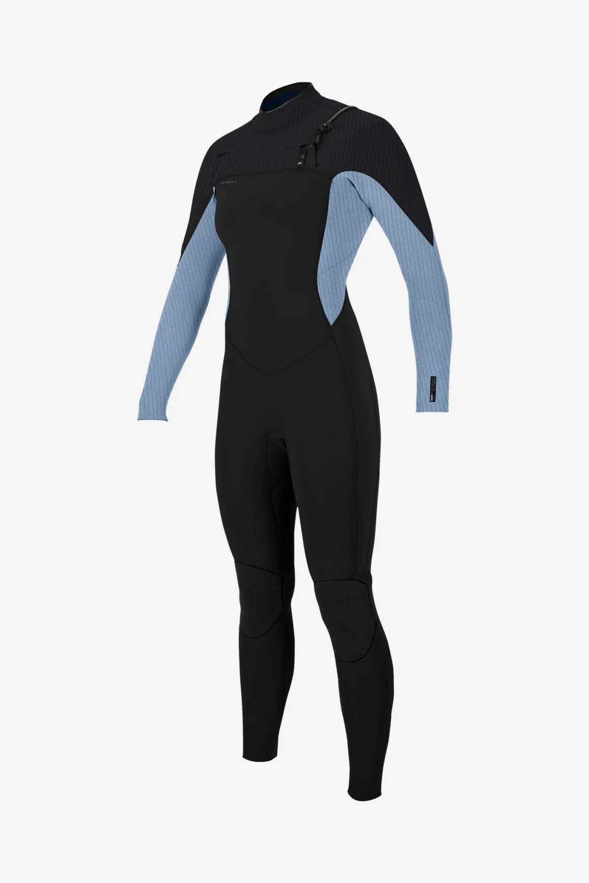 Women's Hyperfreak 4/3+MM Chest Zip Full - Blk/denim | O'Neill