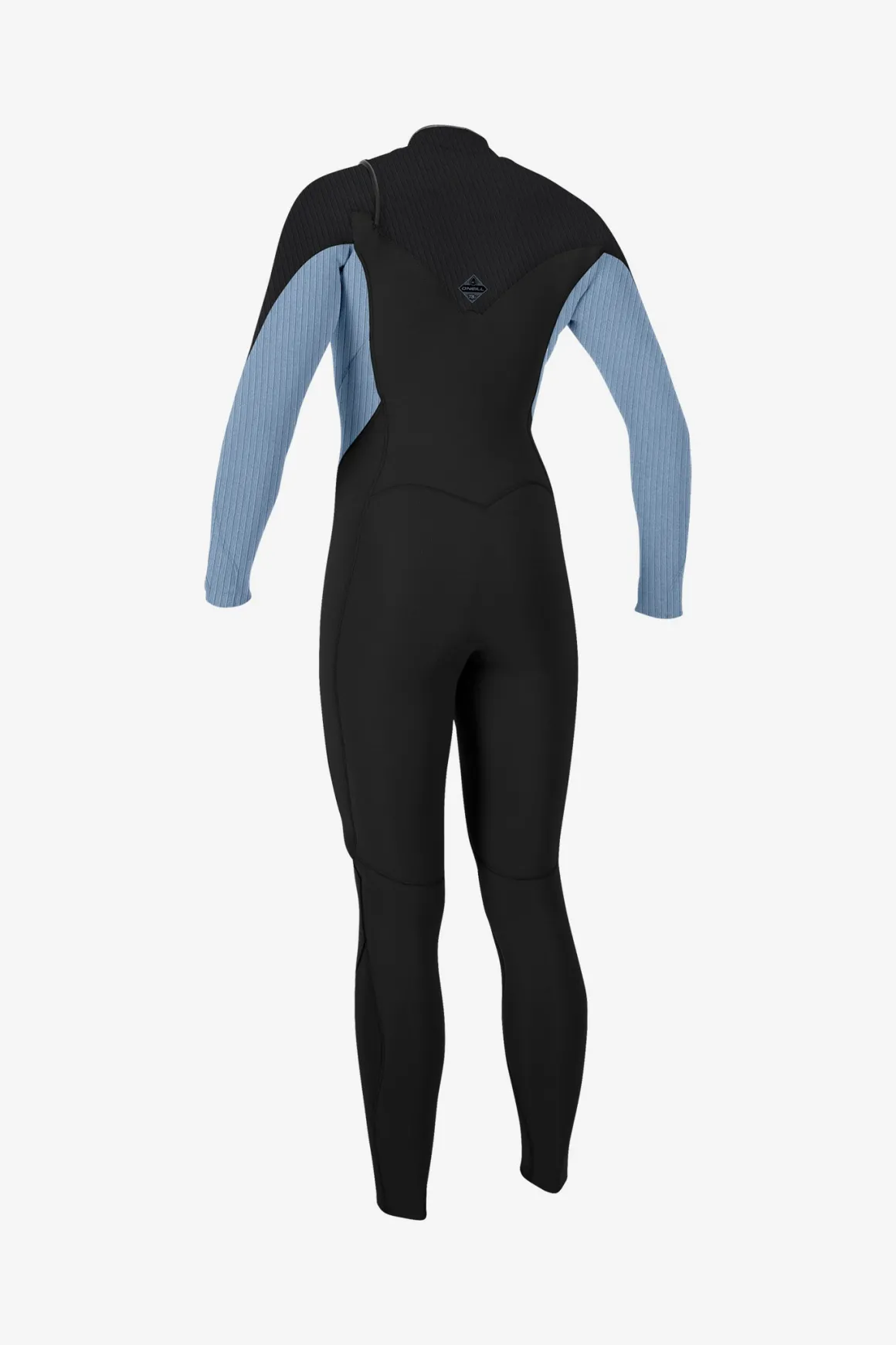 Women's Hyperfreak 4/3+MM Chest Zip Full - Blk/denim | O'Neill