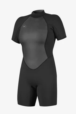 Women's Reactor-2 2MM Back Zip Spring - Blk/blk | O'Neill