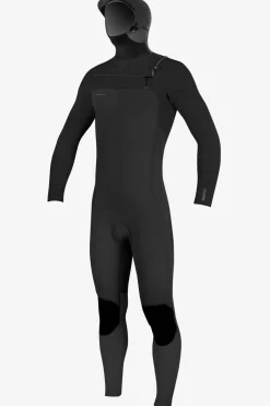 Youth Hyperfreak 5.5/4+MM Chest Zip Full W/hood - Black/black | O'Neill