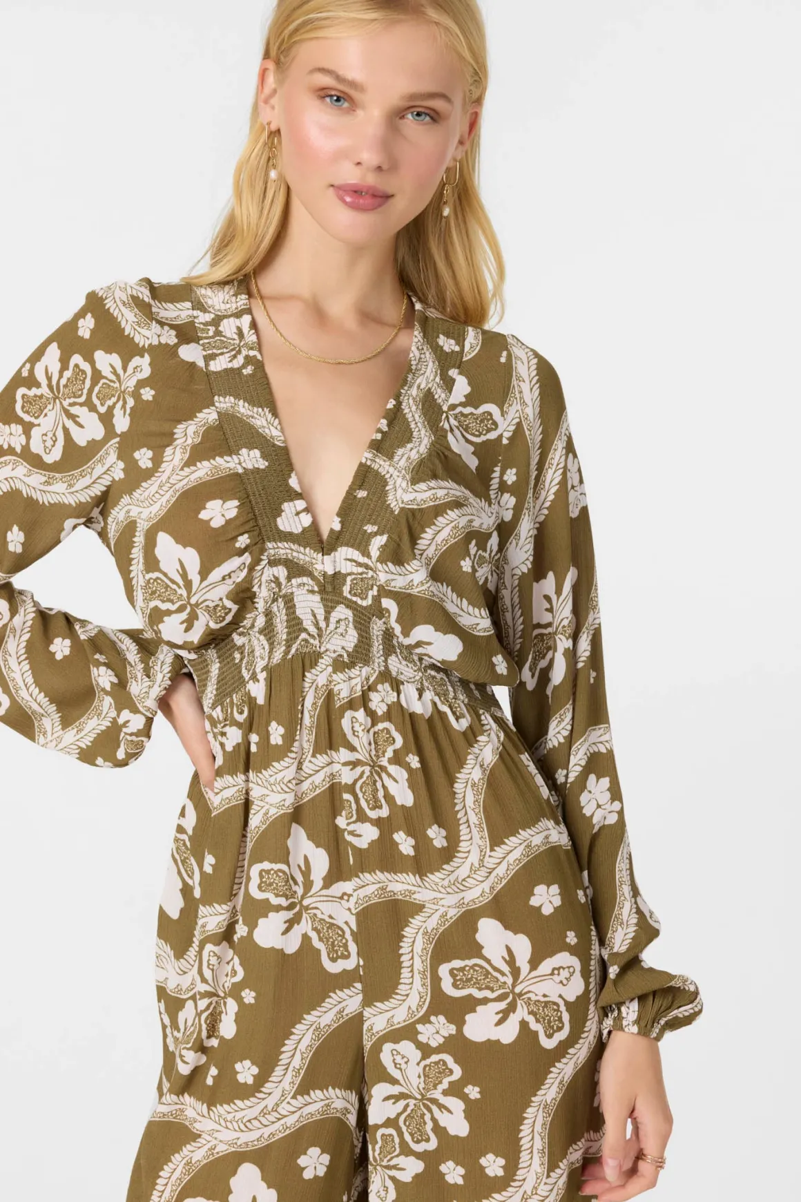 Zadie Jumpsuit - Military Olive | O'Neill