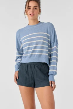 Zephi Long Sleeve Sweater - Faded Denim | O'Neill
